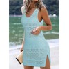 Dokotoo - Traje de baño para mujer, de punto hueco,