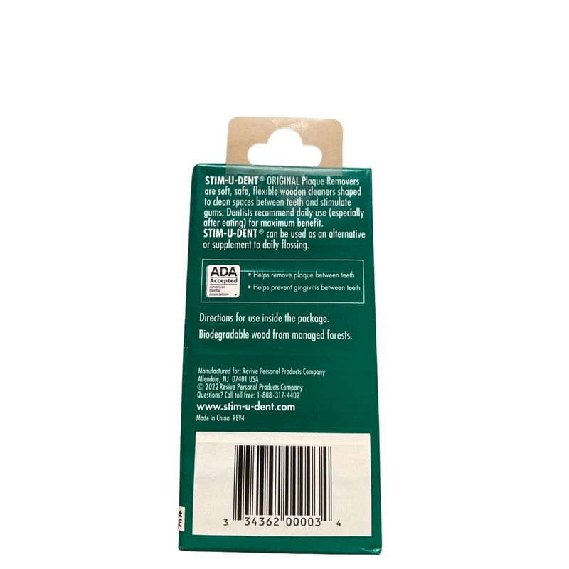 Special Pack of 5 STIM-U-DENTS Mint Flav 9245 100 per