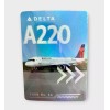 Delta Airlines Pilot Trading Collectible Card A220-300 No.56 New
