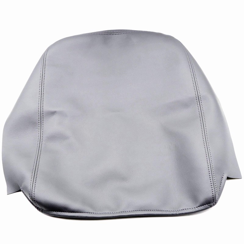 SecosAutoparts Center Console Armrest Lid Cover Leather Gray Compatible with