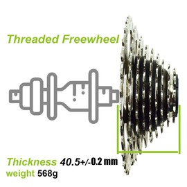 DRIFT MANIAC 9 Speed Freewheel 11-32 9spd Epoch E-Bike Screw On