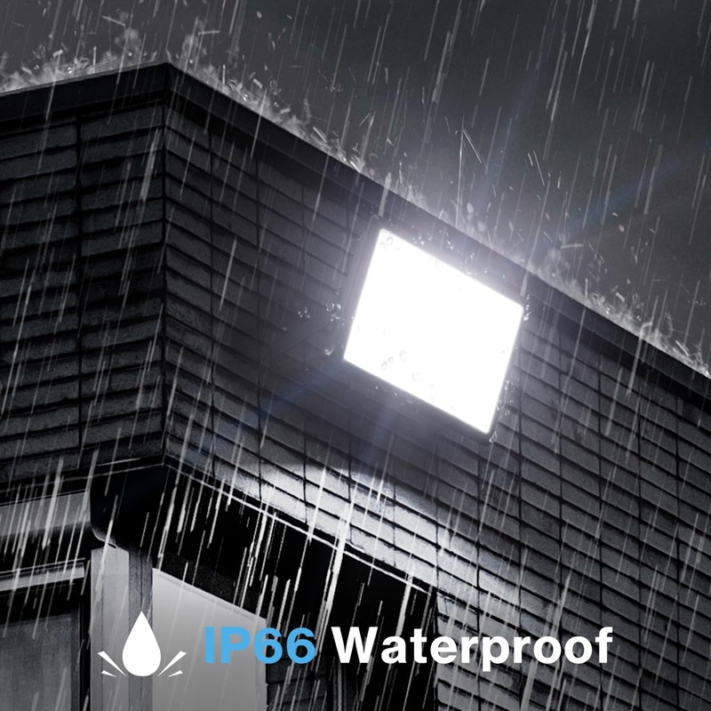 Olafus 2 Pack 200W LED Flood Light Outdoor, 18000LM Super