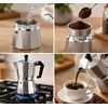 Italian Moka Pot Coffee Maker for Home Brewing – Classic