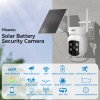 Hiseeu 4MP Wireles Solar Battery Security Camera Outdoor 5G Wifi
