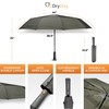DryDay Umbrella Premium Umbrellas for Rain, Large 47” Windproof Double