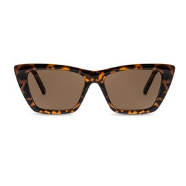 Primetta Women's Cateye Sunglasses/Trendy Sunglasses in Retro Vintage Look/100% UV Protection, Havana Brown