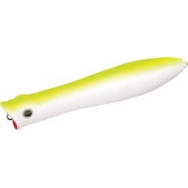 fishermensource Tsunami Talkin Pencil Popper 7" GT Striper Lure VMC White Chartreuse TSTP7F-215