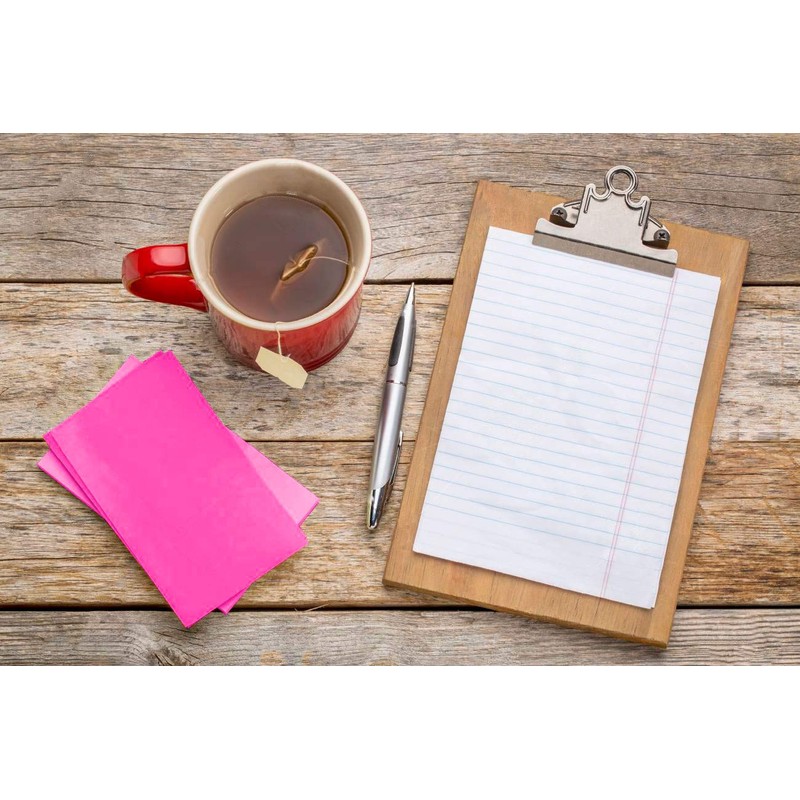 12 Pads Large Sticky Notes Bright Colour Note Pads |