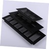 COHEALI 2pcs Aluminum Alloy Breathable Ventilation Cover Air Vent Grille