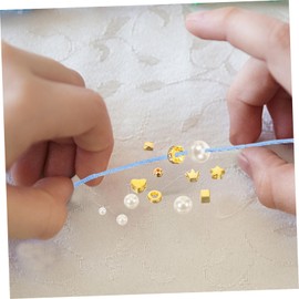 Tofficu 1170pcs Acrylic Beads Craft Kit for Jewelry Making Including Loose Beads Various Shapes for Bracelets Necklaces and Earrings