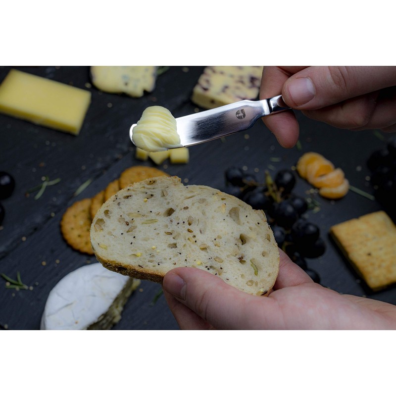 Grunwerg Windsor Carded Butter Spreader BKWDR/C, 18/0 Stainless Steel