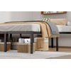 LUMUNANCE Metal Bed Frame Full Size - 18 Inch Heavy-Duty