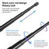PULUZ Extended Invisible Selfie Stick with Screw Rod Adapter for