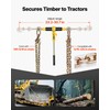 VEVOR Ratchet Chain Binder, 5/16 in x 14 ft G80
