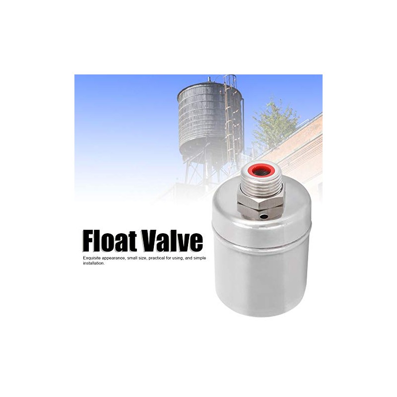 Stainless Steel Float Ball Valve, Water Tank Valve, 1/2 Inch,