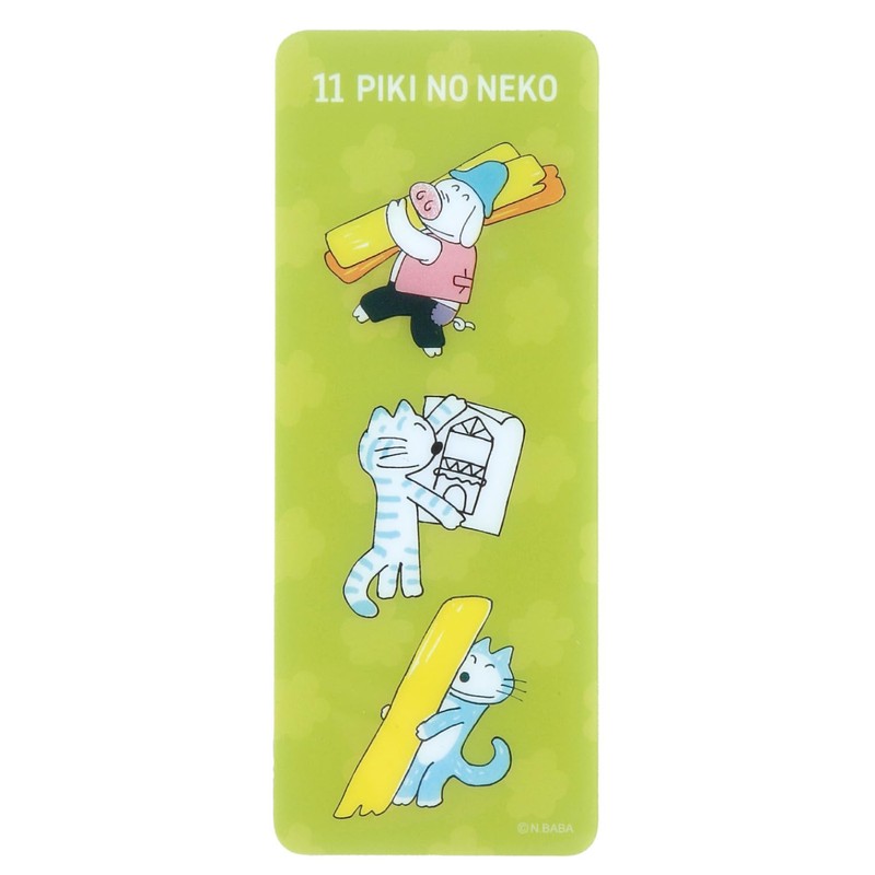 Gakken StaFul Z10288 11 Pikki Cat Book Marker Set