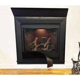Draft Décor Magnetic Fireplace Vent Cover (40 Sizes & Sample) Stop Cold Drafts Instantly/Prevent Heat Loss/Durable Magnetic Vinyl Made in USA (ONE) 36" x 3"