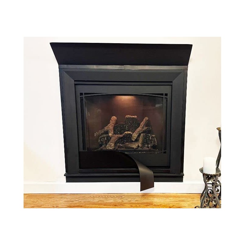 Draft Décor Magnetic Fireplace Vent Cover (40 Sizes & Sample)