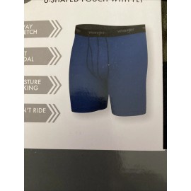 WRANGLER FIVE STAR SOFT FLEX MODAL BOXERS BRIEFS 3 PACK 6 in. Inseam Sz. L*
