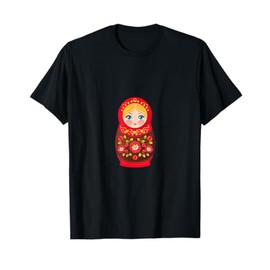 Matryoshka Russian Nesting Doll Russia T-Shirt