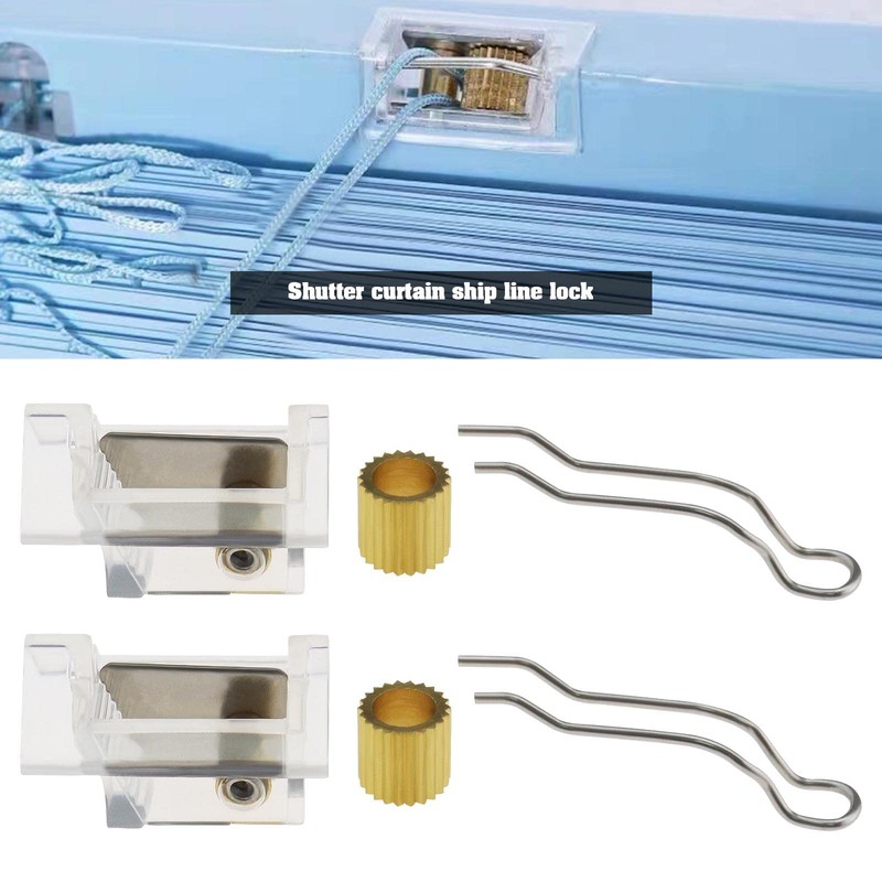 ECSiNG 4PCS Blinds Cord Lock Blinds Helper Mechanism Spare Parts