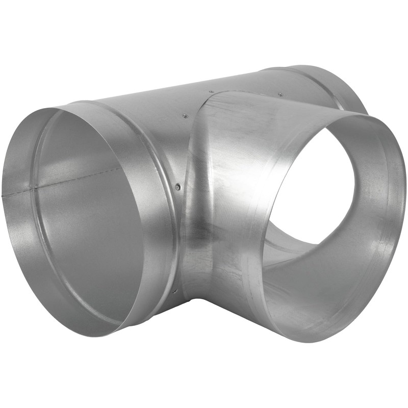 Vent Systems 8'' Inch T Shape Duct Connector 3 Way
