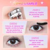 Minimeli Mascara Para Pestañas Voluminizadora Efecto Lash Negro