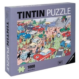 Moulinsart 81566 Puzzle 1000 Pieces Tintin Rally + Poster 68 x 48 cm