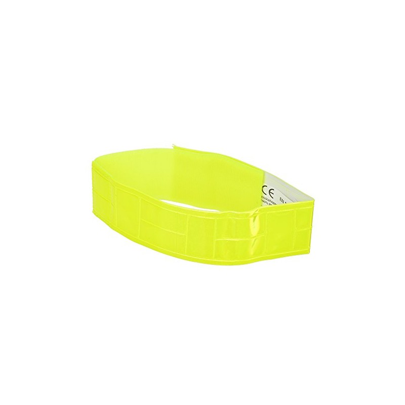 Filmer 40046 Reflektierende Band mit Klettverschluss, neon gelb
