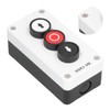 Tissting Momentary Push Button Switch Station Box, Self Resetting Button