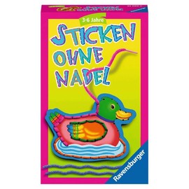 Ravensburger 23099 - Embroidery without a Needle - Children's / Travel Game