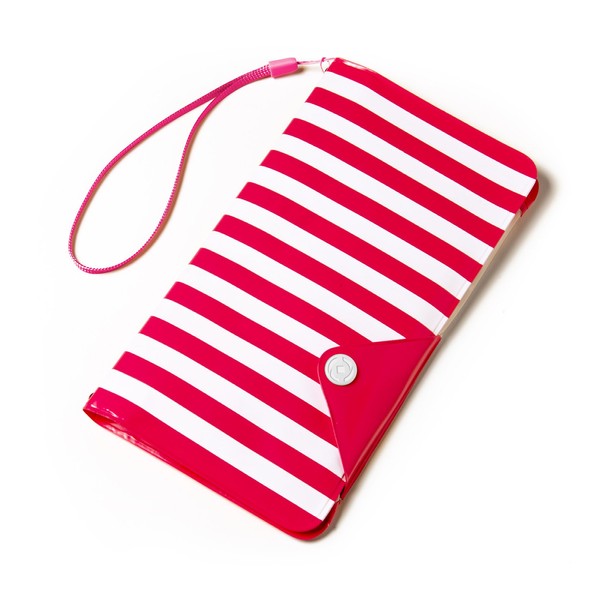 Celly SPLASHWALLETPK Waterproof Cover for Smartphones Upto 5.7-Inch - Pink