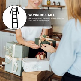 Riel de cama para ancianos – Asistir escalera de cama – Dispositivo de asistencia para dominadas con correa de mango – Escalera de cuerda – Sentado, Elevador de sentarse para ancianos, personas mayores, pacientes de recuperación de lesiones, embarazadas,