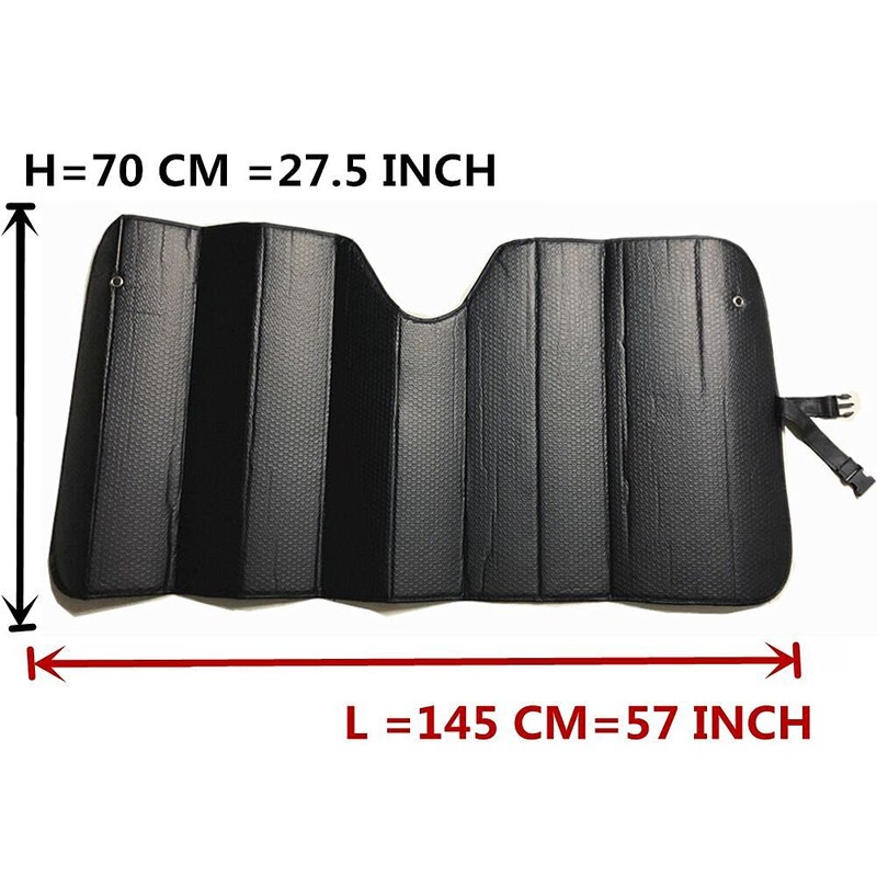 GWUSKDT Car Sun[Shade], Sun Protector,Foldable Front Window Shade-Thicken 5-Layer Bubble