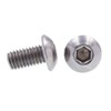 Prime-Line 9169040 Socket Cap Screws, Button Head, Hex (Allen) Drive,