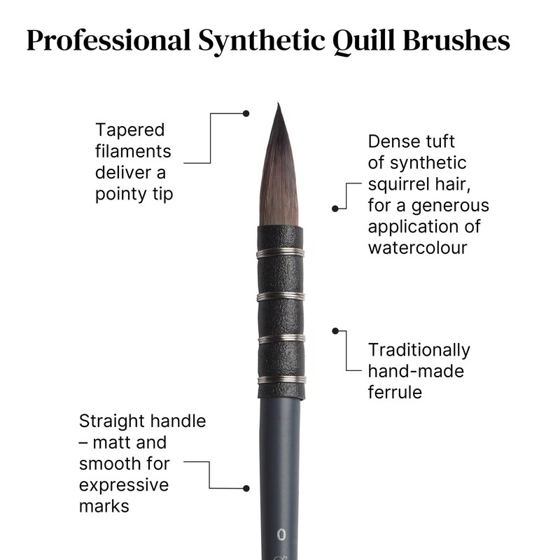 Winsor & Newton Professional - Cepillo para Polvo de Punta