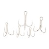 120PCS Treble Fishhooks Set High Carbon Steel High Strength Treble