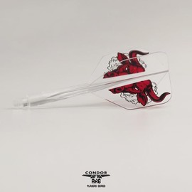 Condor Axe Aussie Bull Mal Cuming Player Model Condor Axe Aussie Bull Mal Cumming Small L Clear Darts Flight