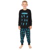 ThePyjamaFactory Brand Emote Legend Dance Gaming All Over Gaming Black