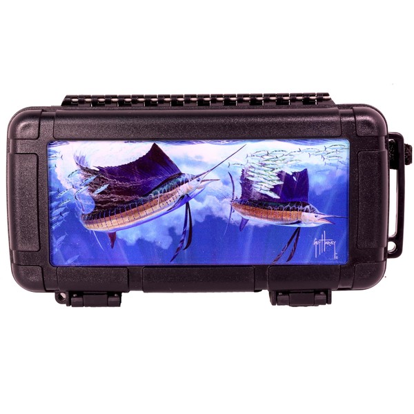 Guy Harvey Portable Cigar Humidor Cases Holds up to 5