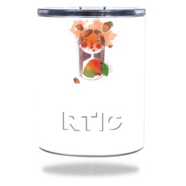 MightySkins Skin Compatible with RTIC Lowball 10 oz (2016) wrap Cover Sticker Skins April Mango