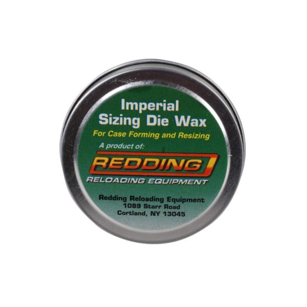 REDDING Imperial Sizing Die Wax for Case Forming and Resizing | Superior Performance, Ease of Application and Cleanup, 1-Pack (21022)