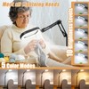 IVMAIE 10X Magnifying Glass with Light and Stand, 3-in-1 Magnifying