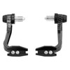 Motorcycle Handlebar Guard Carbon Fiber Style Aluminium Alloy Universal 22mm/0.87inBlack