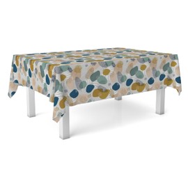 Martina Home Tormes Green Oilcloth Tablecloth 220 x 140 cm