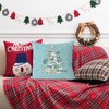 Tian Zhun Christmas Pillow Covers 18x18 Inch Christmas Coastal Shell
