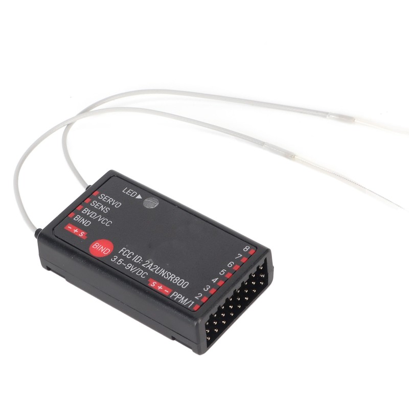 FS SR8 2.4GHz 8 Channel Receiver Double Antenna Bidirectional Receiver