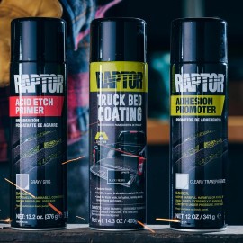 U-Pol Raptor Acid Etch Primer 1K Aerosol, Protective Automotive Etching Primer, Dur...