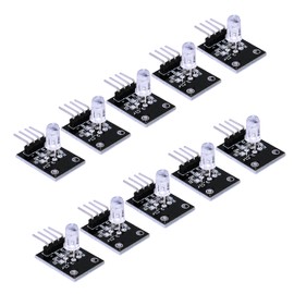 DIYables RGB LED Module for Arduino, ESP32, ESP8266, Raspberry Pi, 10 Pieces