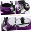 Gatuida Whistling Kettle Stainless Steel Spherical Boiling Pot for Kitchen